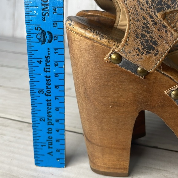 Bed Stu Melissa Nectar Distressed Wedge Heeled Sandal - Picture 12 of 13